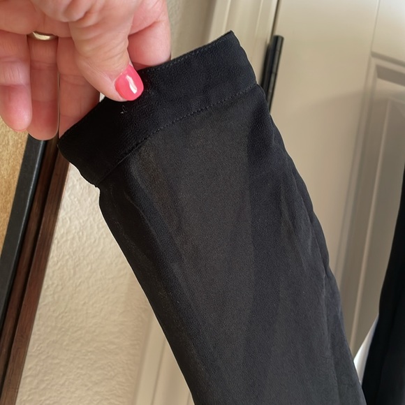 Xtaren M Black sheer sexy blouse - Picture 6 of 12